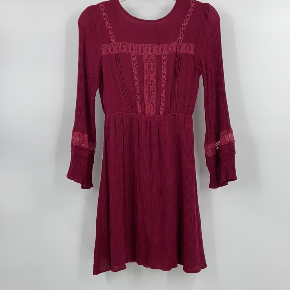 Earthbound Trading Company dress with lace detail